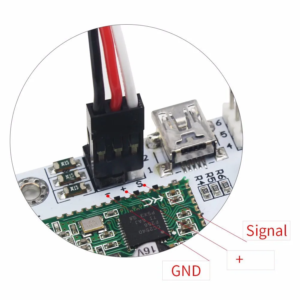 LD-20MG Full Metal Gear Digital Servo with 20kg High Torque, Aluminium Case for Robot RC Car