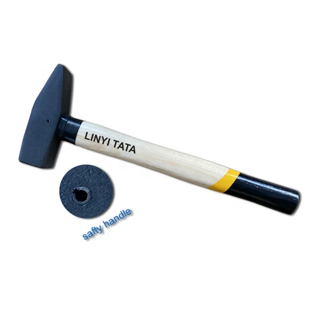 Профессиональный ручной инструмент, заводской молоток, оптовая продажа, высококачественный кованый молоток машиниста с безопасной ручкой