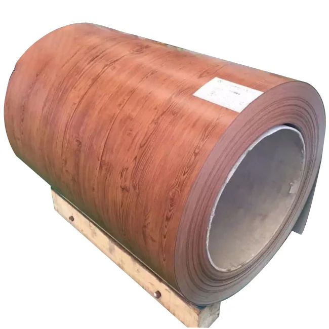 Печатная текстура древесины Листы стали, в основном используемые для