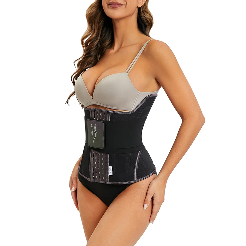 Heighten and Lengthen Waist Trainer Shaper  LATEX corset Private Labels Acceptable Sweat Belt Women Latex Sport Corset