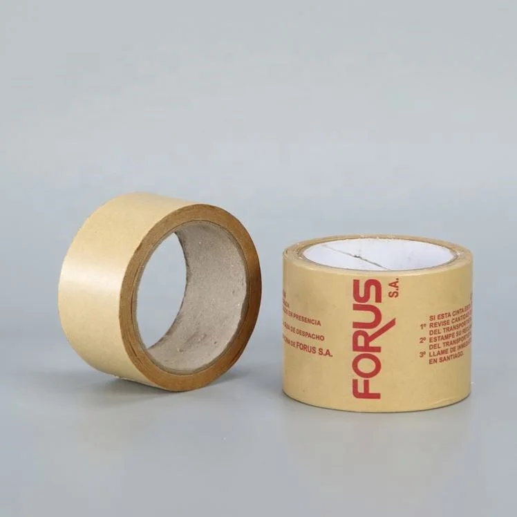 Promotional OEM Factory Manufacturer Custom Printed Kraft Paper Gummed Tape
