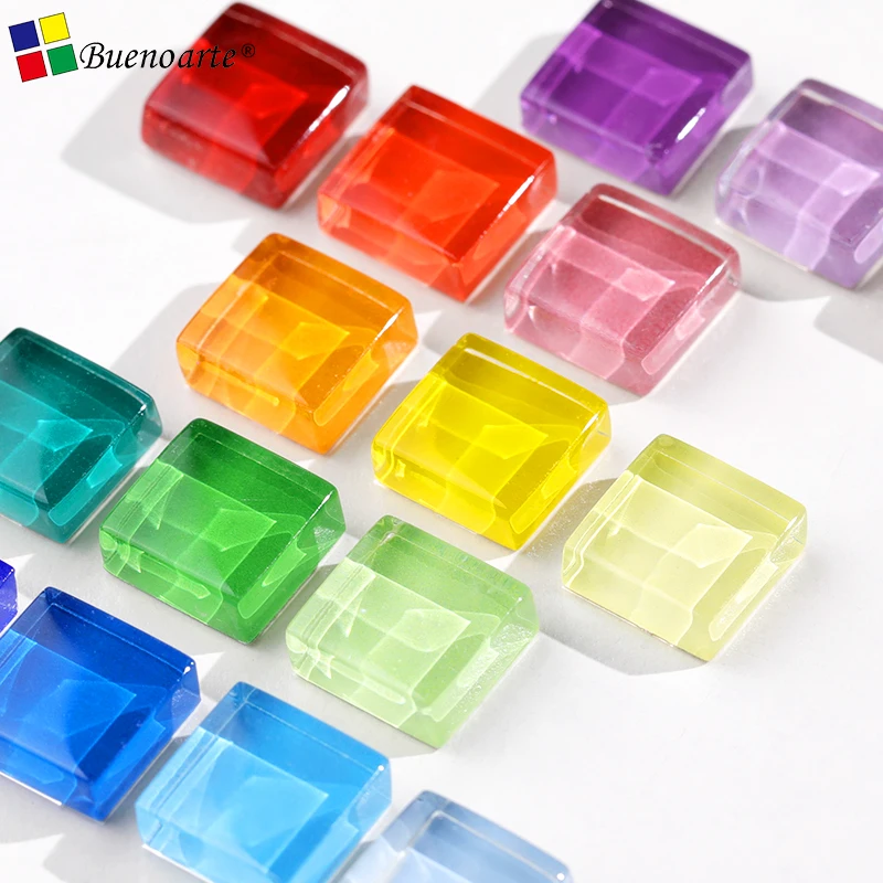 200g 10mm mini Crystal Glass Mosaic Tile bulk for DIY craft kids  Mosaic Art Supplier and Home garden deco