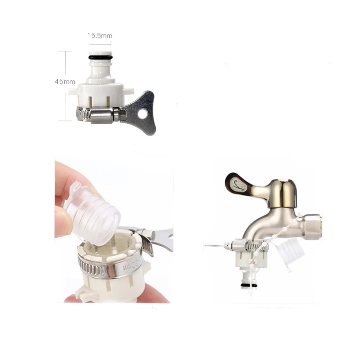 Universal Garden Water Connector Multi-function Joints Garden Snap Adaptor Fitting Garden Outdoor.