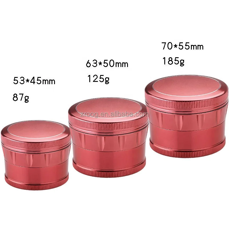 4 Pieces Spice Grinder Ceramic Herb Blender for Kitchen Culinary Excellence Featuring Catcher Premium Shredder Manual