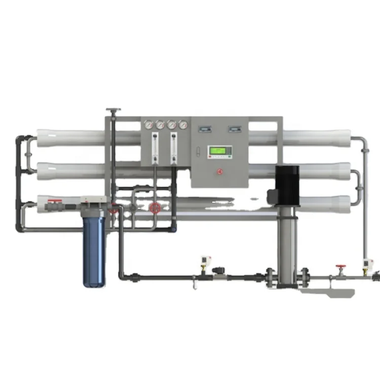 Water Purifying Machine Drinking Auto Control Industrial Alkaline Ro 1500lph Tank Water Treatment Plant
