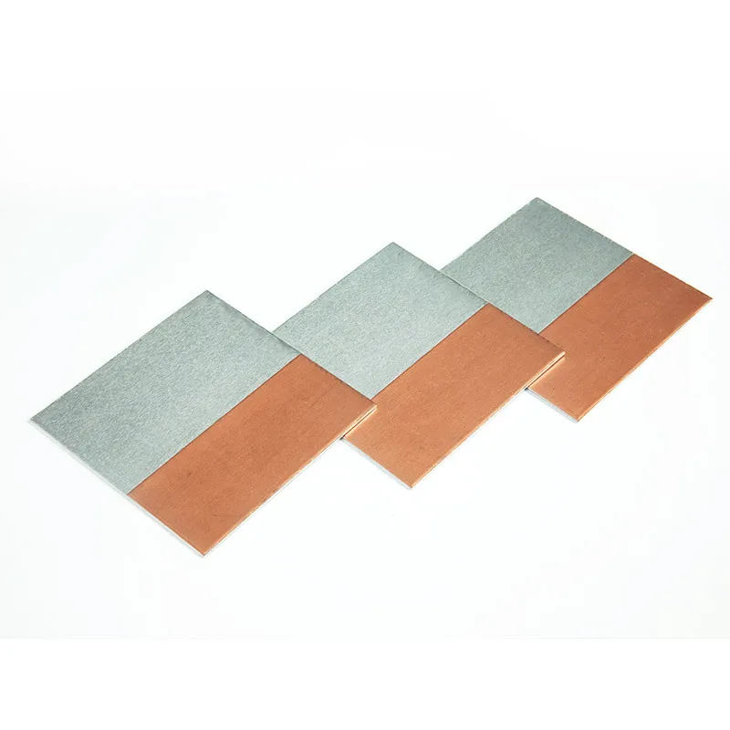 Conductive copper-aluminum composite material copper clad aluminium laminate sheet