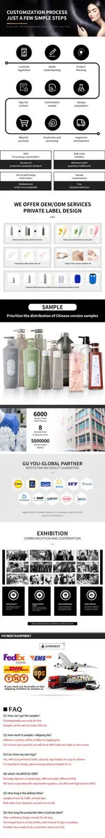 Herbal Hair Care Organic Protein Deeply Moisturizes Leave-in conditioner 5