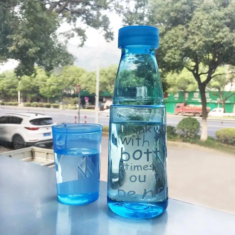 Hot Selling Colorful 450/550ml Plastic Water Bottle For Promotion