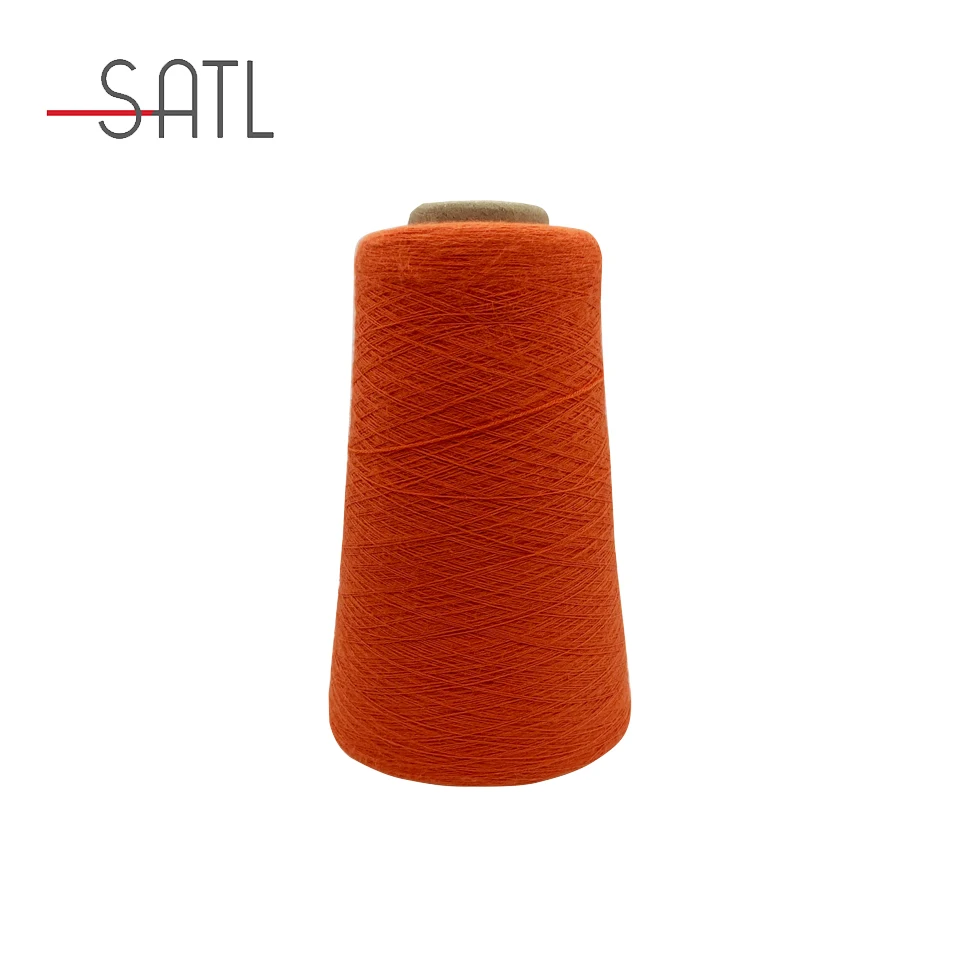 Wholesale 2/48nm 90% PIMA Cotton 10% Cashmere Semi-worsted Spun Knitting Yarn