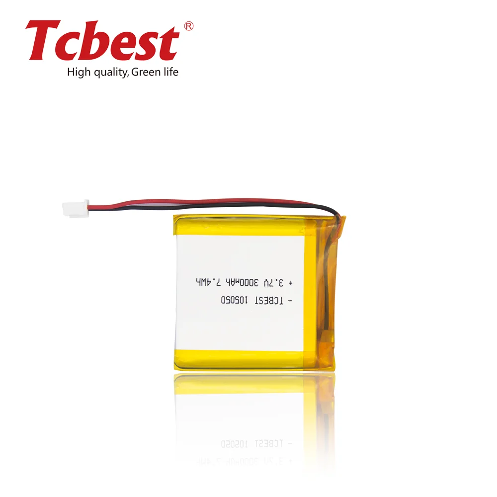 high rate discharge 5A battery Cylindrical 3.7V 105050 3000mAh lithium polymer battery for Consumer Electronics