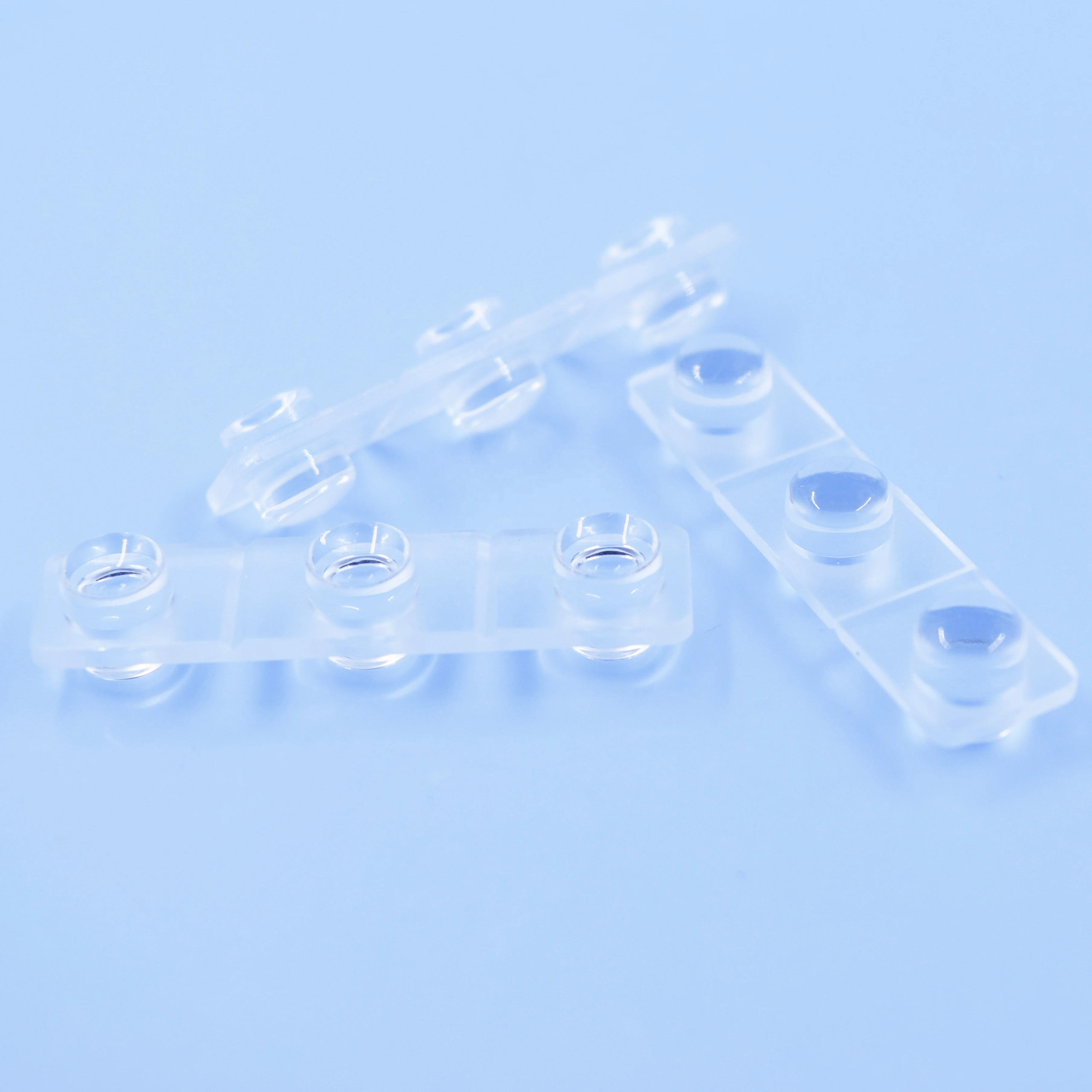 Заводской продавец, прозрачная пластиковая светодиодная направляющая трубка из поликарбоната