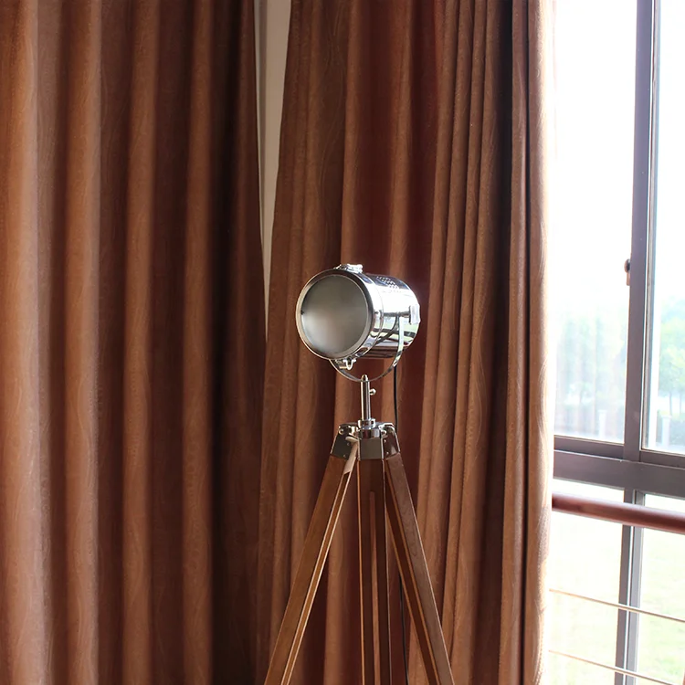 Оптовая продажа, простой дизайн, Современная декоративная осветительная арматура для помещений, 60 Вт, штатив, светодиодная напольная деревянная подставка, лампа