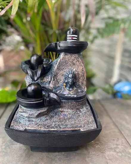 Ganesha Statue Hindu God Indoor Water Fountain Home Decoration Elephant Statues