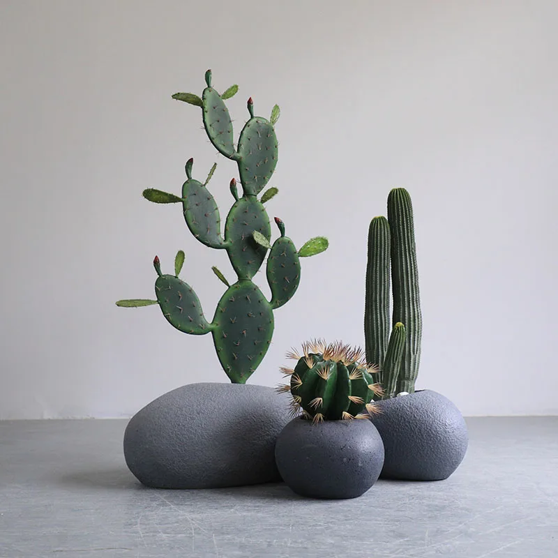 Artificial desert plant landscaping garden sets  home decor  indoor  plants art sets   artificial plant