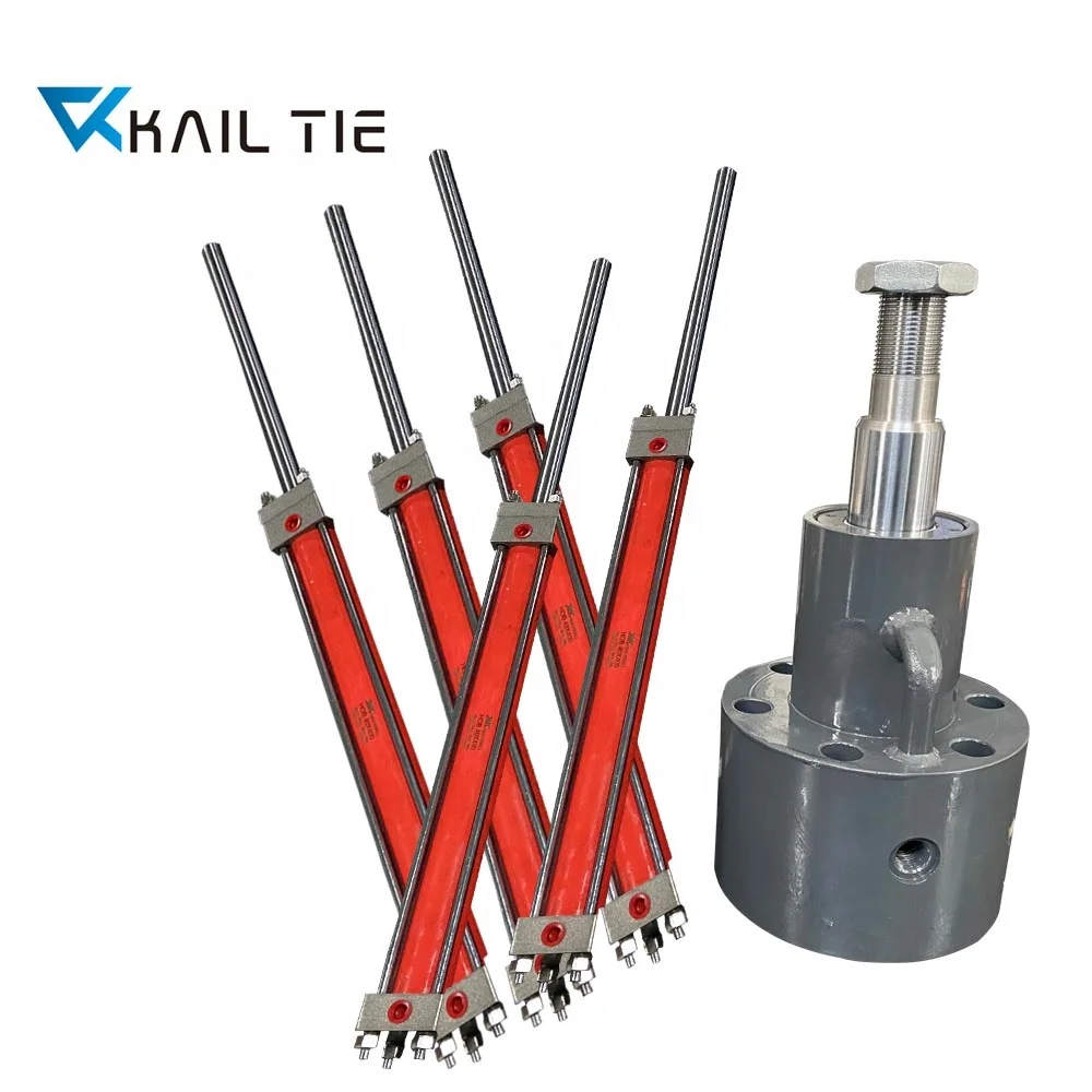 telescopic hydraulic cylinder 5 stage long stroke hydraulic cylinder