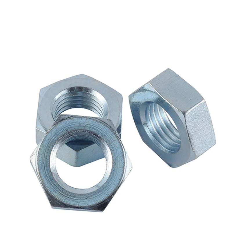 2022 October China Fastener Manufacturer Direct-Sale ASTM A563/ A563M A194/ A194M Zinc Plated High Tensile Steel Heavy Hex Nuts
