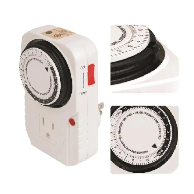 Hydroponics Lighting 24 Hours Digital Timer Power Plug