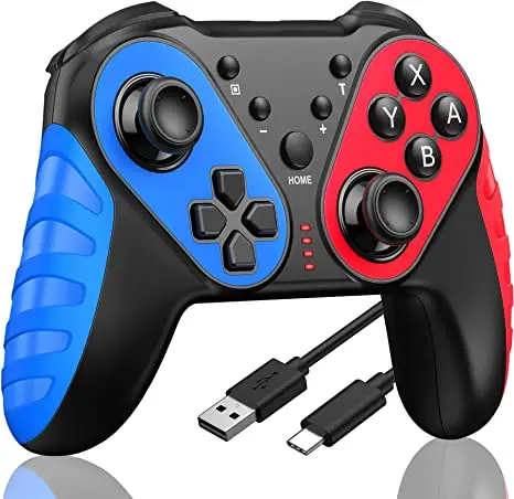 Wireless Gamepad for Nintend Switch Pro Game Controller Dual Vibration Joystick for NS Switch Console Saitake Gamepad