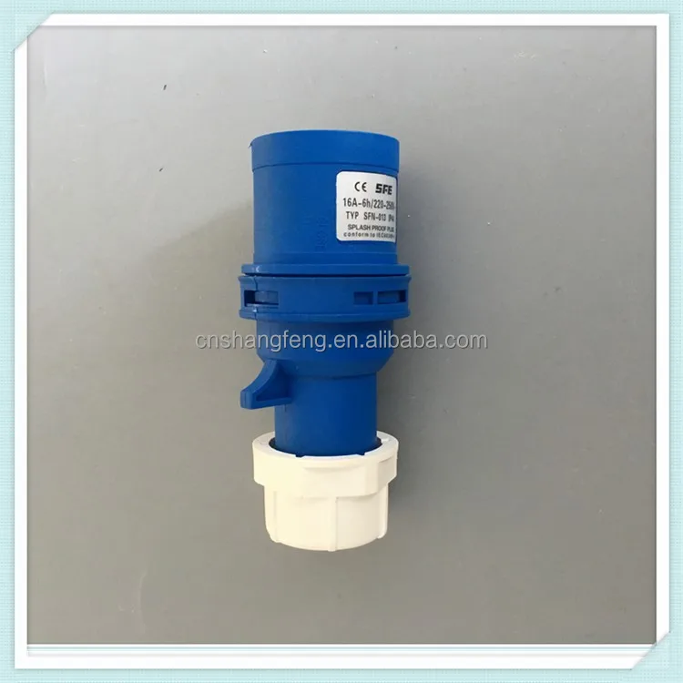 Factory sale various 16A 3pin IP44 widely male and female sockets plug  industrial plug