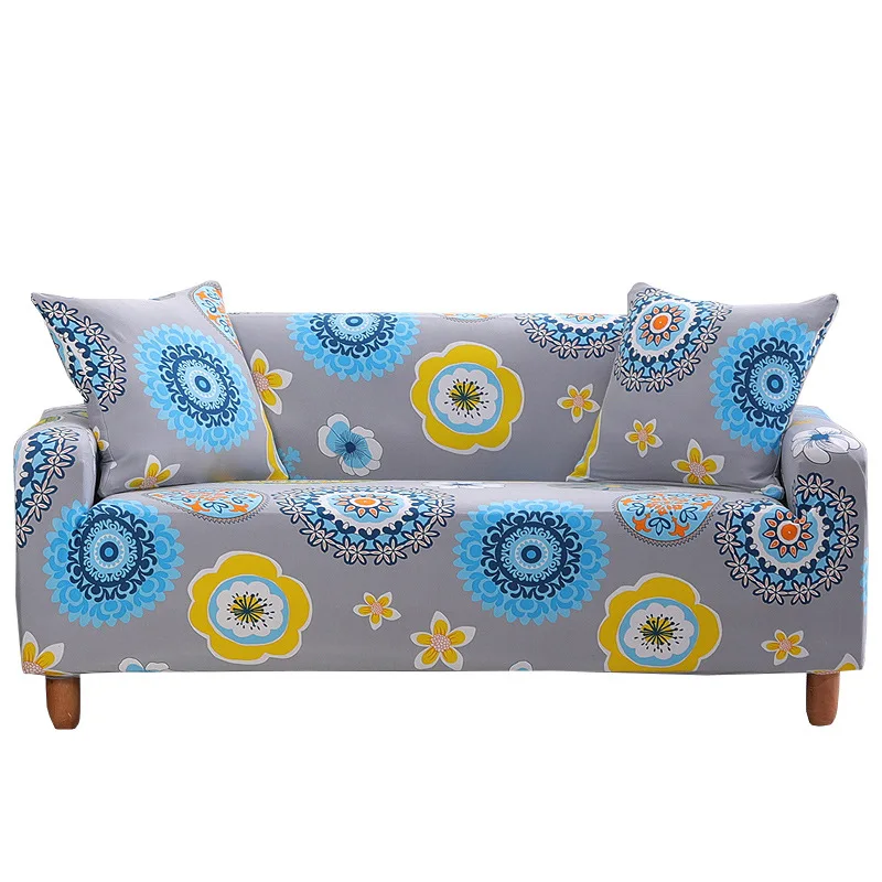 
amazon hot sell designs full cover elastic sofa stretch spandex protective Elastic stretch corner sofa covers 