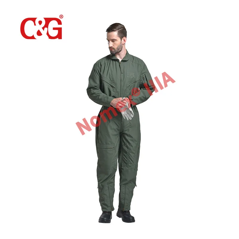 Fireproof Nomex Pilot Flying Coverall 27P Flight Suit