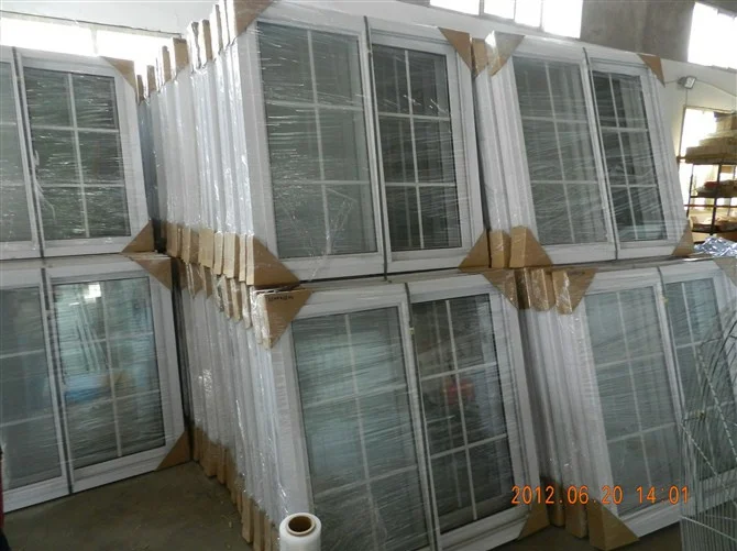 
Three Panel Double Glazed Windows PVC Sliding Window With Anti-Hurrican Glass Vinyl Window Price 