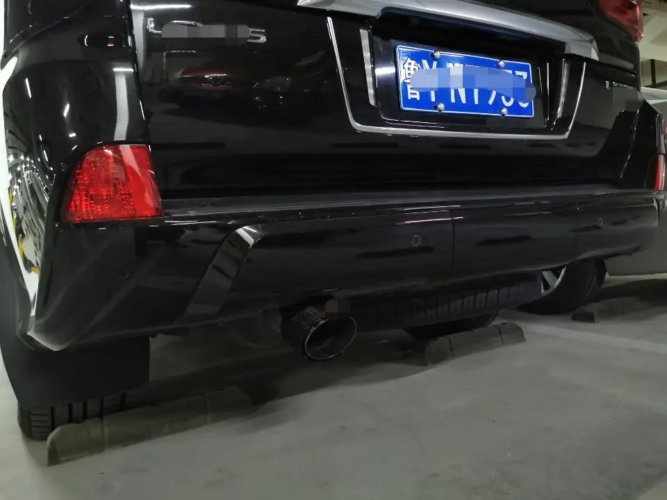114mm SUV pickup modified AK style modified exhaust tip muffler carbon fiber exhaust pipe