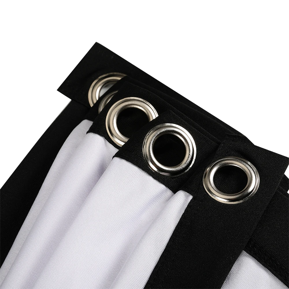 XJK 84/100/120/150 inch Portable HD Projector Screen 16:9 Projection Screen Foldable Thick Durable for Outdoor Home Theater