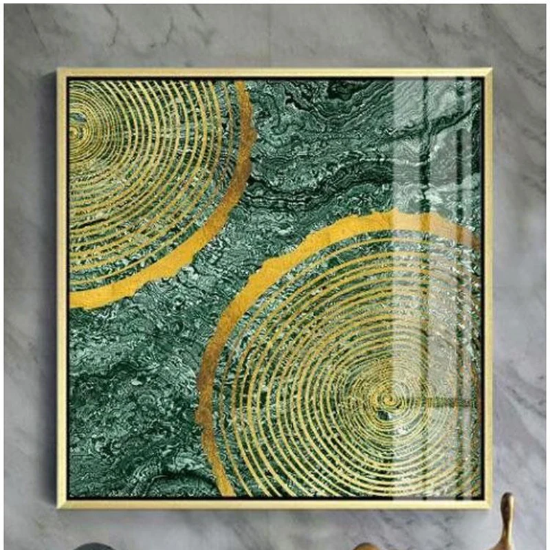  Wholesale Home Art Luxury Decoration Living Room Modern Wall Murale 3D Decor Crystal Porcelain