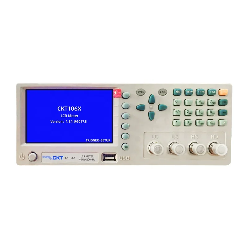 CKT100LD RLC Meter ESR Tester Digital LCR Meter for Resistance Capacitance Inductance
