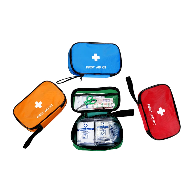 Hot Custom Wholesale Promotion Mini Individual Travel Professional Children Seniors Portable First Aid Kit Set Quick Quotation