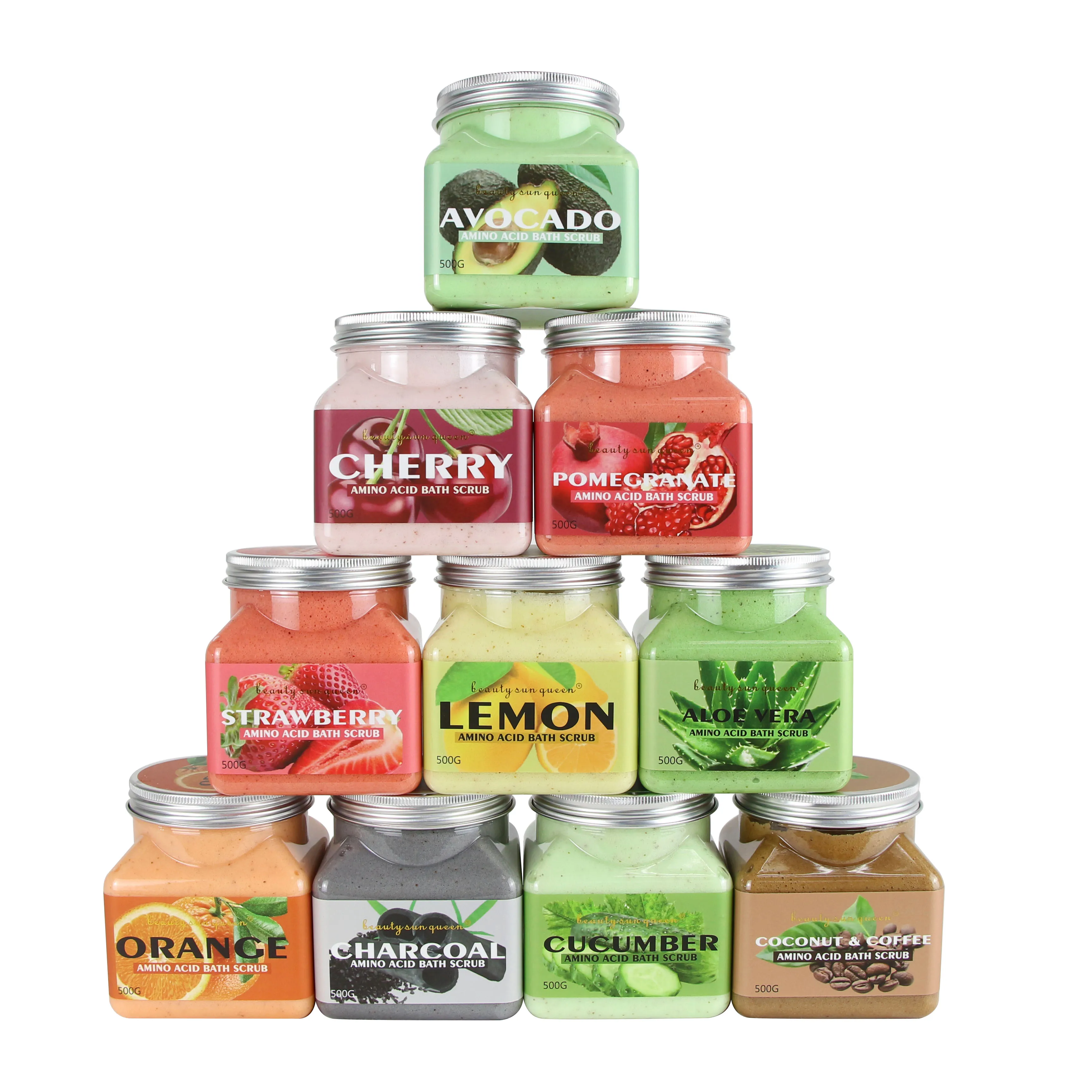 Natural Body Scrub Skin Care Exfoliating Spa Coffee Body Scrub Whitening Organic Bamboo Charcoal Body Scrub Private Label