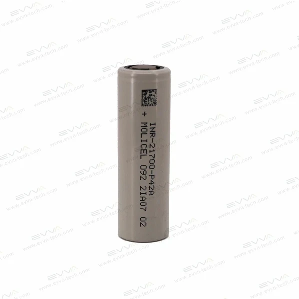 In Stock! MOLI INR21700-P42A 3.6V 4.2Ah 21700 Lithium ion Cell with 10C Discharge