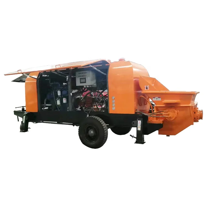 60m3/h Low Fuel Consumptior Diesel Concrete Pump