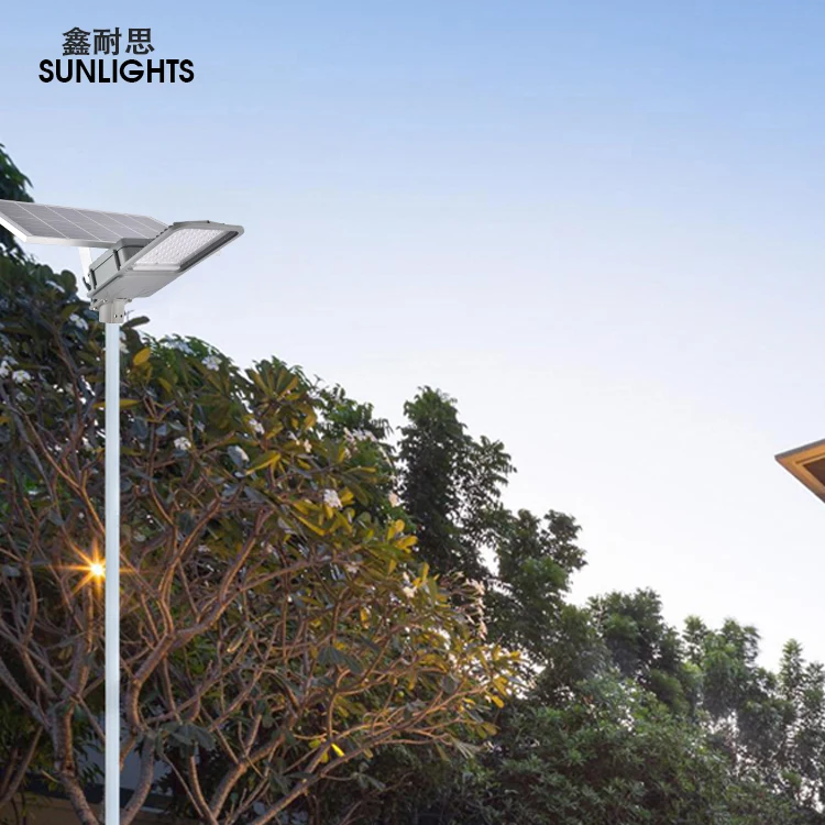 CH-MY01-120W 3000K 4000K 6000K Aluminum Outdoor IP65 Waterproof 120Watt 2 Years Warranty Solar Light Street Lamp