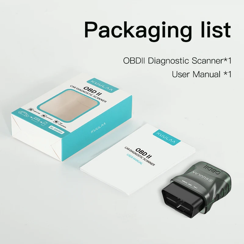 KUULAA car accessories 2022  Reading Car Information Diagnostic Scanner Used OBD2 Car Scanner Diagnostic Scanner BT 4.0