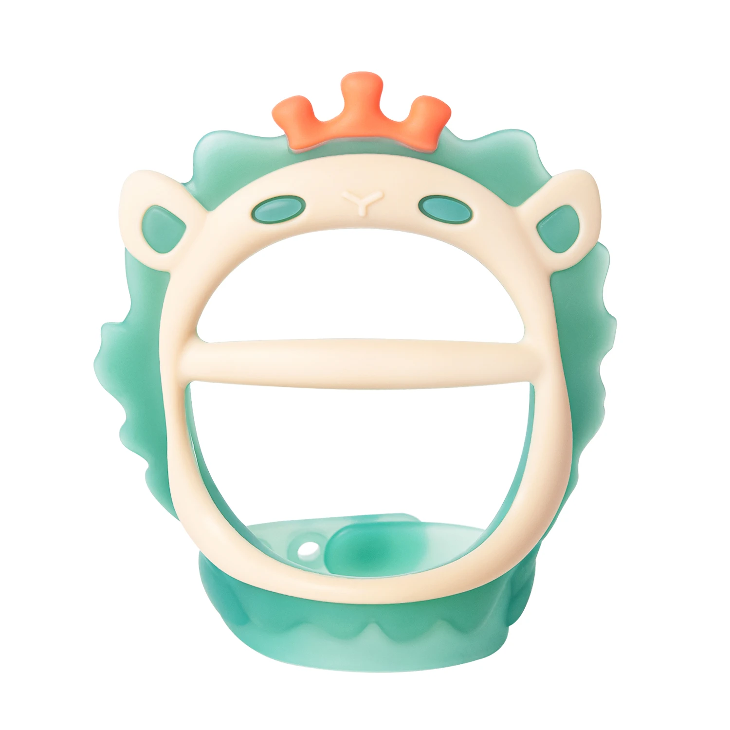 Soft Silicone Baby Teething Chewing BPA Free Wearable Adjustable Size Baby Teether Toy