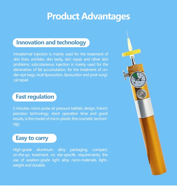 2024 Co2 Gas Cylinder Eye Dark Circle Removal Professional Carboxytherapy Mesotherapy Carboxy Therapy Machine Co2