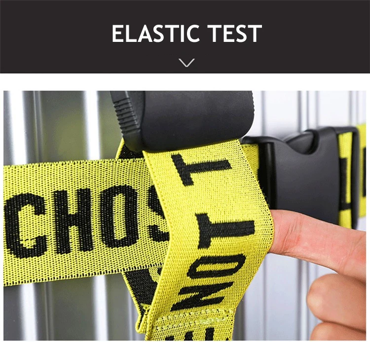 Amazon Hot Sale TSA Lock Travel Luggage Fasten Belt Elastic Spandex Suitcase Cross Belt Strap