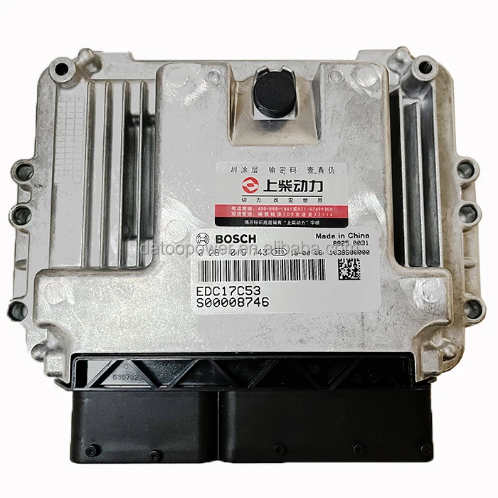 Auto Engine Spare Parts Electronic Control Unit S00008746  ECU 0281019743 ECU Maxus V80