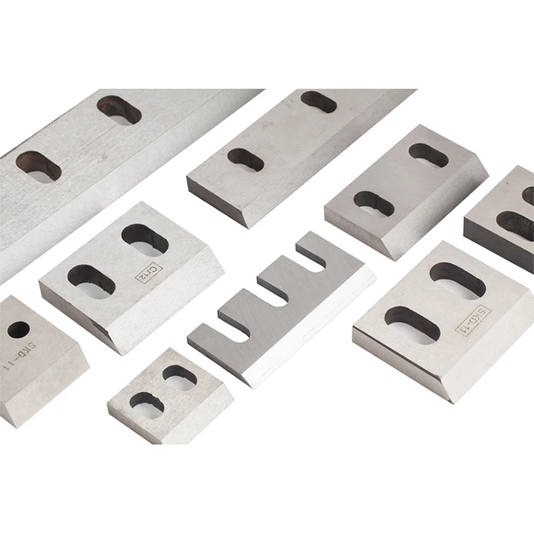 Customize inlay planer crusher blade