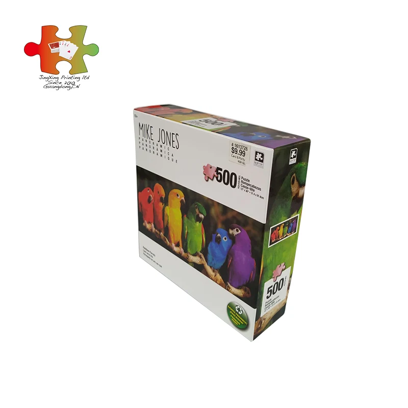 Manufacturers photo toy educational custom 500 piece jigsaw puzzle