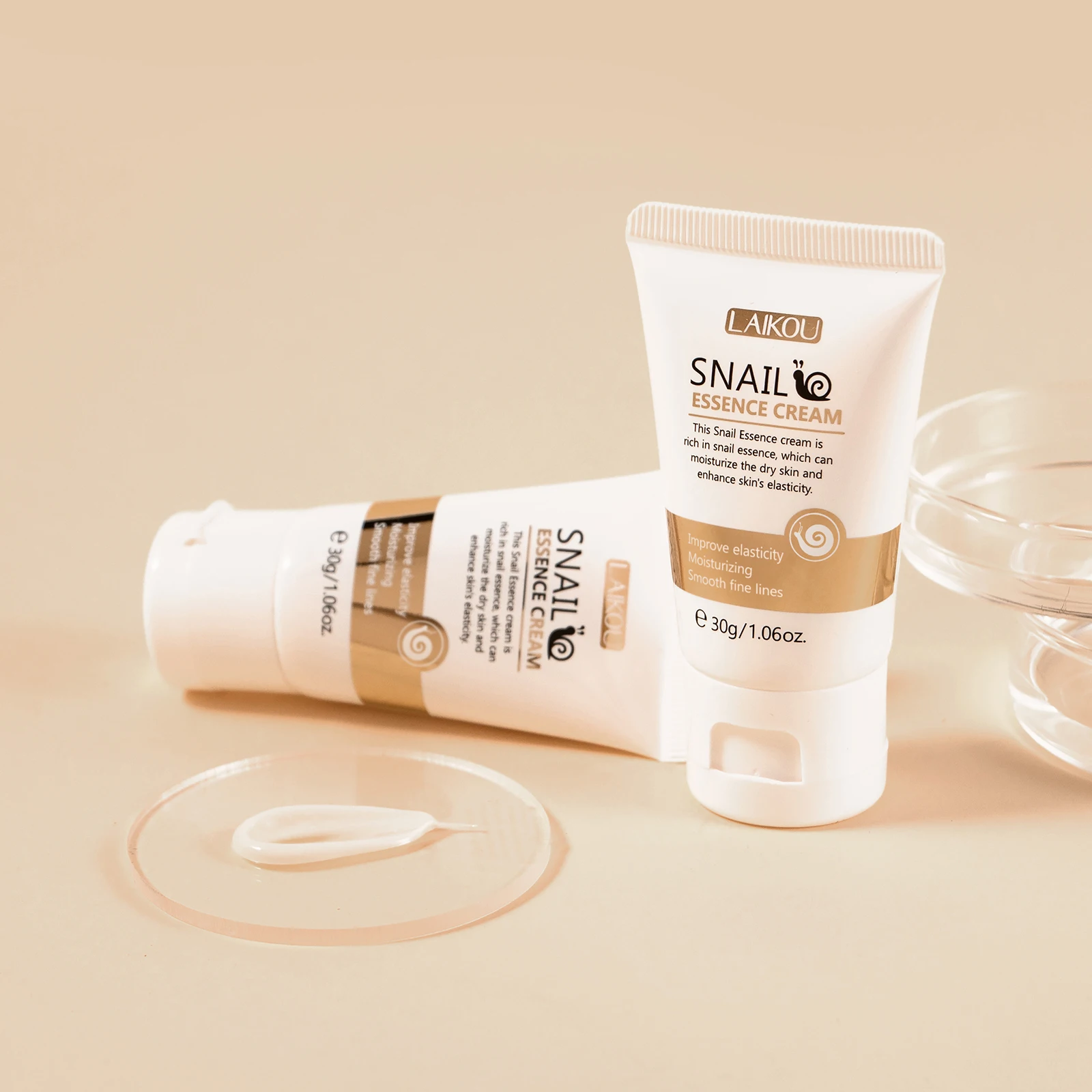 LAIKOU face moisturizer brightening snail essence cream snail whitening cream skin tone 30g