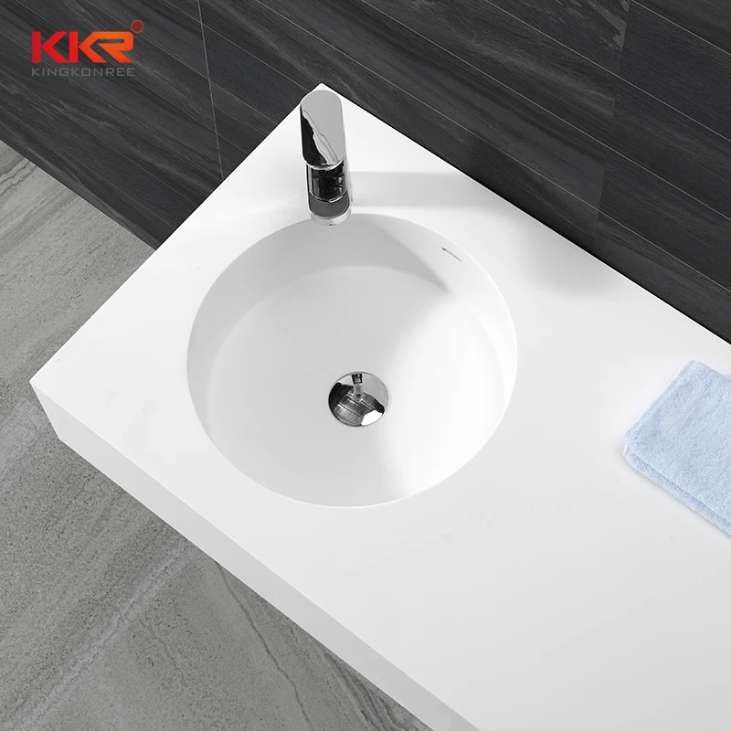 solid surface sanitary italian design bathroom hand wash basin
