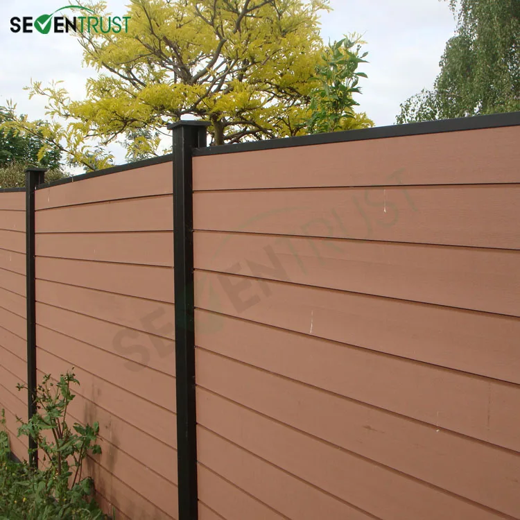 wpc fence Natural Looking Decorative WPC Fencing Post