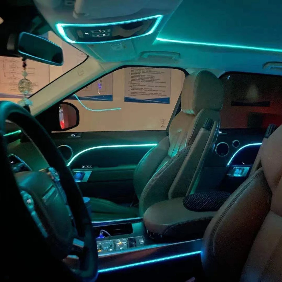 3mm side glow optic fiber for car door light