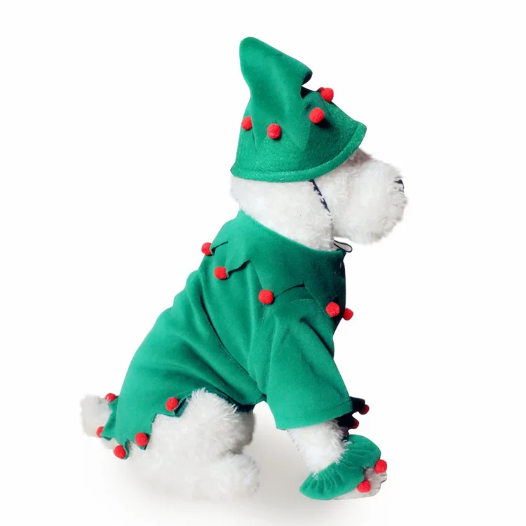 Christmas Dog Clothes Pet Clothes for Small Medium Dogs Pet Costume Chihuahua Pets Hoodies Warm New Year Dog Clothing Yorkshire