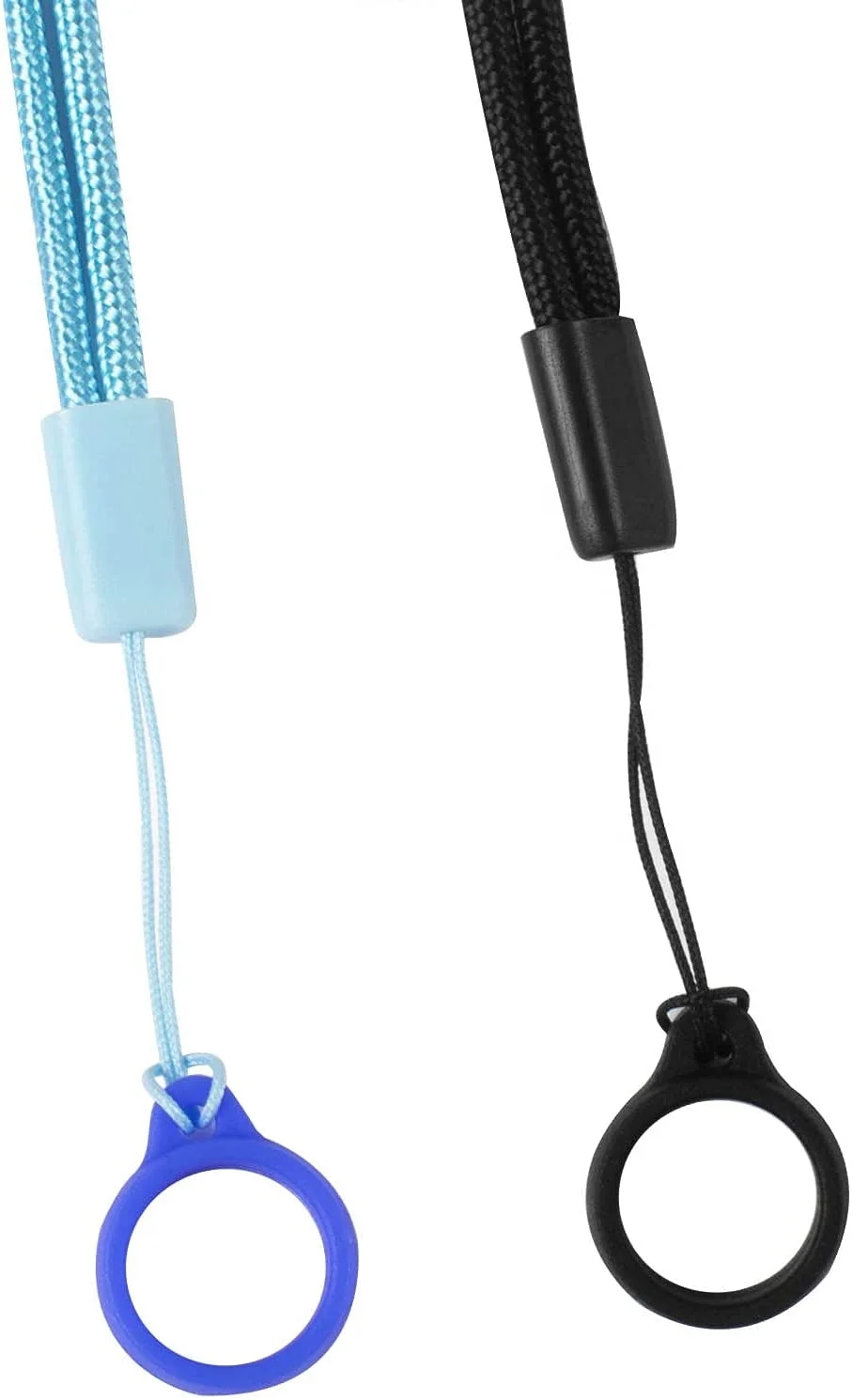2 Pieces round  Anti-Lost Necklace Lanyard vape with Anti-Slip Silicone Rubber Rings for vape