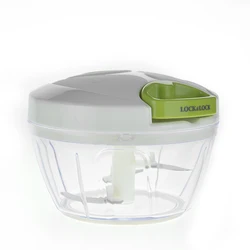 professional design Kitchen Accessories 2022 Plastic Manual Pull Mini Food Chopper Vegetable Chopper