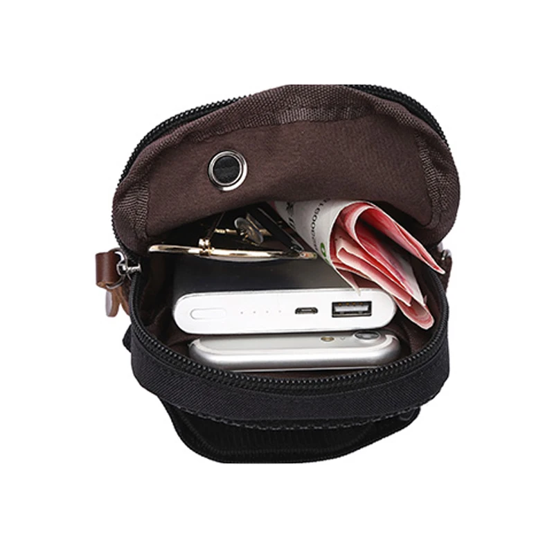 Portable clutch arm bag gray green multifunction cheap mini mobile phone sling cross body bags